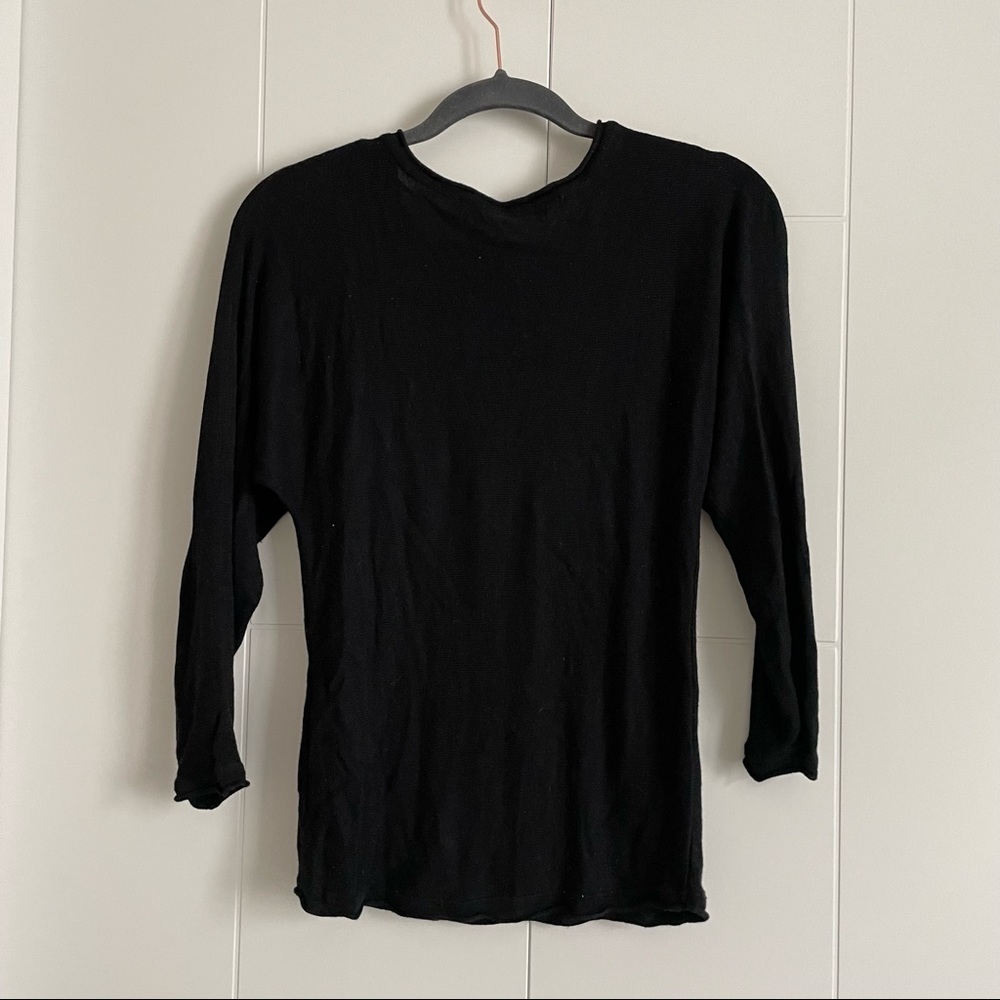 3/$25 Vero Moda 3/4 Sleeve Crewneck Sweater - Picture 2 of 3